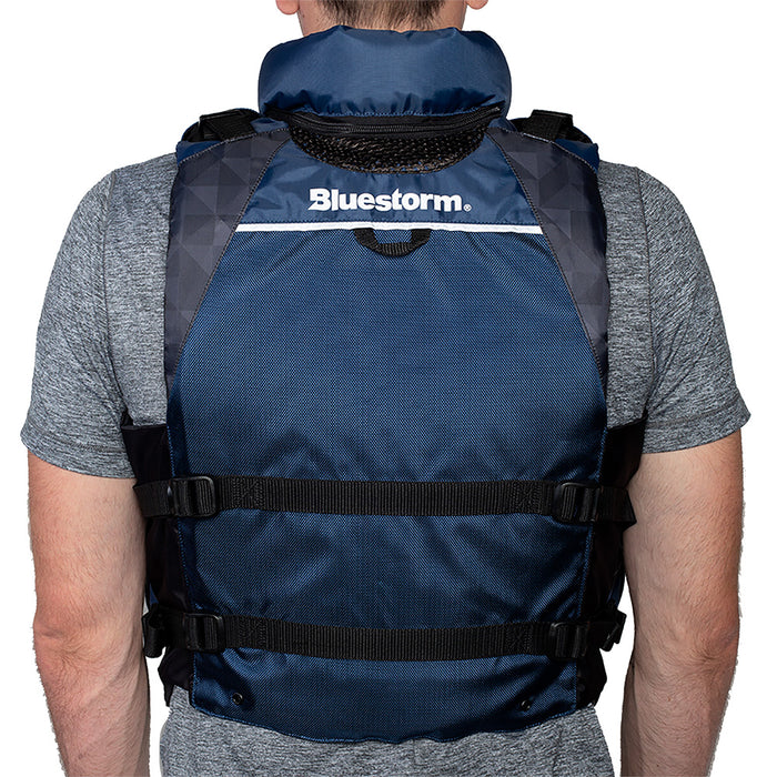 Bluestorm Classic Adult Fishing Life Jacket - Deep Blue - L/XL [BS-70B-NAV-L/XL]