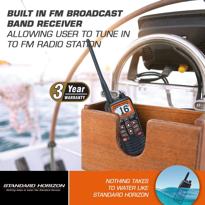 Standard Horizon HX210 6W Floating Handheld Marine VHF Transceiver [HX210]