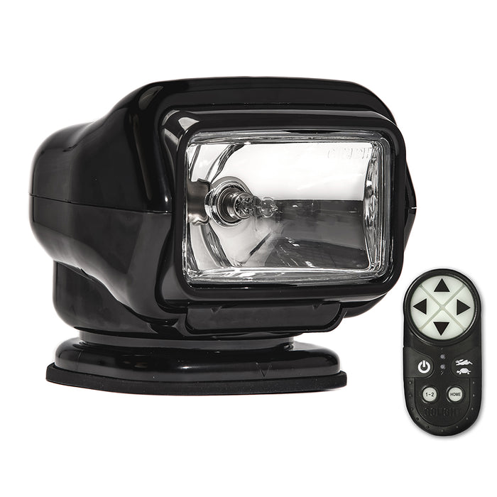 Golight Stryker ST Series Permanent Mount Black Halogen w/Wireless Handheld Remote [3051ST]