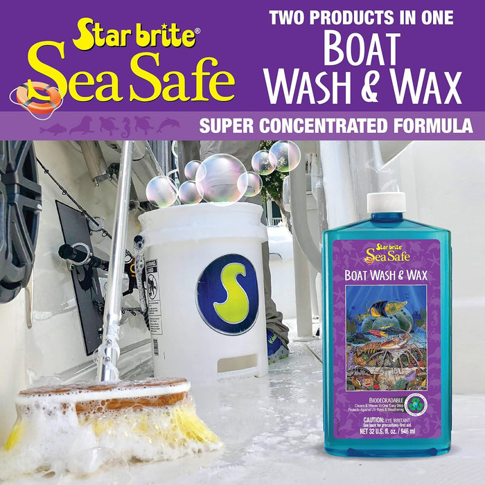 Starbrite 89737 Sea Safe Wash/Wax