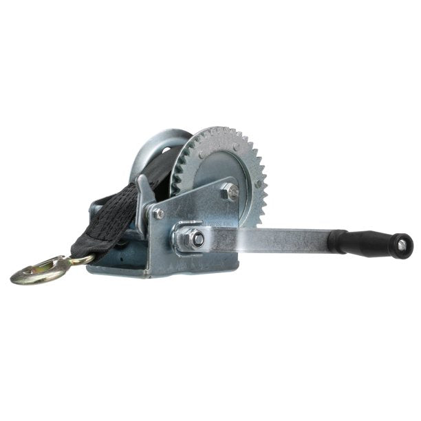 Seachoice 52161 Manual Trailer Winch with Strap