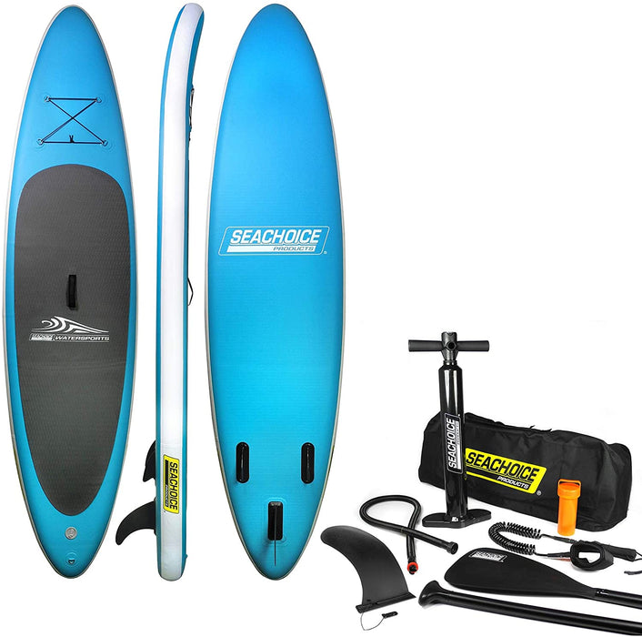 SEACHOICE 86941 Inflatable Stand-Up Paddle Board Kit - Includes Dual-A