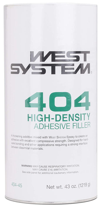 WEST SYSTEM 404-45 High Density Filler 43oz, Off-White