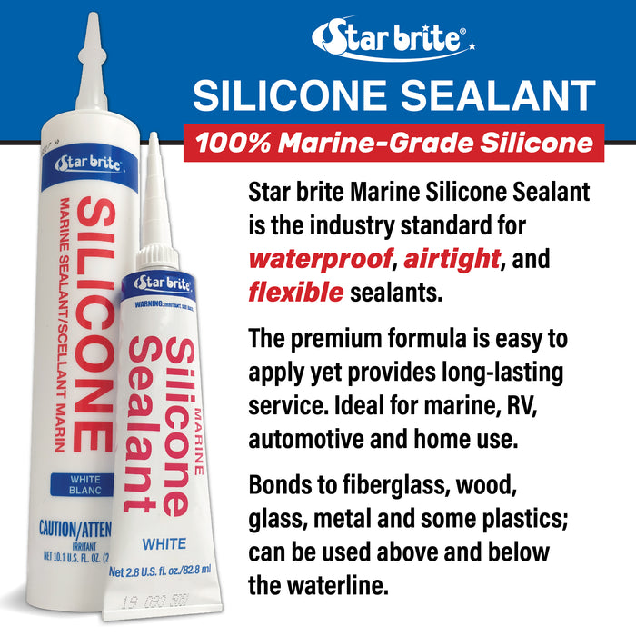 Starbrite 82101 Silicone Sealant