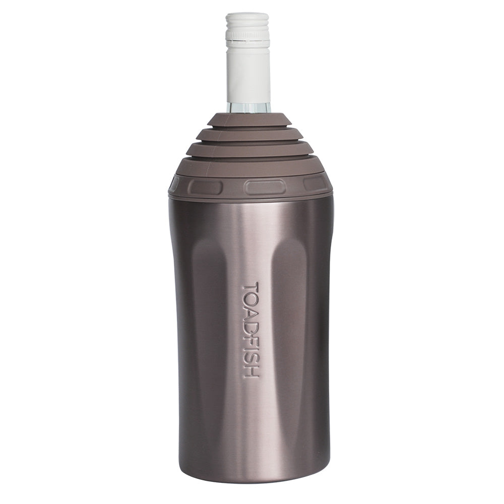 Toadfish Non-Tipping Can Cooler 2.0 - Universal Design - Graphite